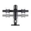 Picture of Startech.Com Crossbar Dual Monitor Desk Stand for Double 27-Inch Screens, Vesa Mount 75x75/100x100, Toolless Height Adjustment, Up To 13.2lb (6kg) Per Display - 2Mc1s-Monitor-Stand