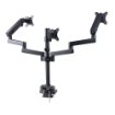 Picture of Startech.Com Triple Monitor Desk Mount for Up To Three 27in Screens, Vesa 75x75/100x100, Tool-Less Arm Adjustments, C-Clamp/Grommet Mount, Spring-Assisted Arms - 3Mp2ag-Monitor-Arm
