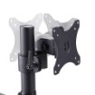 Picture of Startech.Com Triple Monitor Desk Mount for Up To Three 27in Screens, Vesa 75x75/100x100, Tool-Less Arm Adjustments, C-Clamp/Grommet Mount, Spring-Assisted Arms - 3Mp2ag-Monitor-Arm