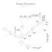 Picture of Startech.Com Triple Monitor Desk Mount for Up To Three 27in Screens, Vesa 75x75/100x100, Tool-Less Arm Adjustments, C-Clamp/Grommet Mount, Spring-Assisted Arms - 3Mp2ag-Monitor-Arm