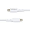 Picture of Startech.Com 3m (9.8ft) White Usb-C Charging Cable, Usb C Cable, Usb 2.0 Type-C Laptop Charger Cord, 60W 3A Power Delivery, Tpe Jacket, Usb-C Data Transfer Cable, M/M - Usb2cc3mwhe