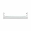 Picture of Startech.Com Under Desk Cable Management Tray, Length Adjustable Cable Organizer, Clamp-On Installation, No Drilling Required, Power Bar Holder, White - Calw-Desk-Cable-Tray