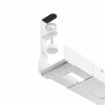 Picture of Startech.Com Under Desk Cable Management Tray, Length Adjustable Cable Organizer, Clamp-On Installation, No Drilling Required, Power Bar Holder, White - Calw-Desk-Cable-Tray