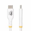 Picture of Startech.Com 1m White Usb-C Charging Cable, Usb-If Certified Usb C Cable, 240W Pd Epr, Usb 2.0 Type-C Laptop Charger Cord, Usb-C Data Transfer Cable, Tpe Jacket - Usb2epr1mw