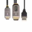Picture of Startech.Com 30ft (9.15m) Usb-C To Hdmi 2.0 Active Optical Cable (Aoc), 4K 60Hz, CL3 Rated, Unidirectional Usb Type-C To Hdmi Adapter Cable - 145B-USBC-HDMI4K-AOC