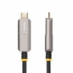 Picture of Startech.Com 50ft (15.2m) Usb-C To Hdmi 2.0 Active Optical Cable (Aoc), 4K 60Hz, CL3 Rated, Unidirectional Usb Type-C To Hdmi Adapter Cable - 146B-USBC-HDMI4K-AOC