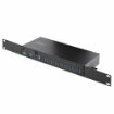 Picture of Startech.Com 16-Port Industrial Usb 5Gbps Hub with Power Adapter, Metal Enclosure, Mountable, Esd Protection, Terminal Block Power, Usb Charging, Dual-Host Switch - Taa - S5g16ainds-Usb-A-Hub