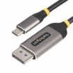 Picture of Startech.Com 10ft (3m) Usb-C To Displayport Adapter Cable, 8K 60Hz, 4K 144Hz, Hdr, Usb Type-C To Dp 1.4 Video Converter Cable, USB4/Thunderbolt 3/4 Compatible - 142-USBC-DP-8K-10F