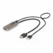 Picture of Startech.Com 1ft (30cm) Hdmi To Displayport Adapter Cable, 8K 60Hz, Active Hdmi 2.1 To Dp 1.4 Video Converter, Usb Bus Powered with Included Cable - 148B-HDMI-DP-8K