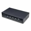 Picture of Startech.Com 4-Port Displayport Kvm Switch, Single 4K 60Hz Monitor, 6x Usb Ports, Push-Button & Hotkey Switching, Displayport 1.2, Os Independent, Taa Compliant - P4ad122-Kvm-Switch