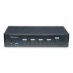 Picture of Startech.Com 4-Port Displayport Kvm Switch, Single 4K 60Hz Monitor, 6x Usb Ports, Push-Button & Hotkey Switching, Displayport 1.2, Os Independent, Taa Compliant - P4ad122-Kvm-Switch