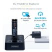 Picture of Startech.Com 1:1 M.2 Nvme Drive Duplicator, Standalone M.2 Ssd Cloner/Copier Up To 90GBpm, Usb 3.2 20Gbps M.2 Dual-Bay Drive Dock, Usb-C/A Cables Included - M2-HDD-DUPLICATOR-N1