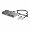Picture of Startech.Com 2-Port Usb-C Hub with Ethernet and Rs-232, Attached Usb-C To Usb-A Dongle, 100W Pd Pass-Through, 2x Usb-A 5Gbps, Gigabit Ethernet, RS232 Serial (Ftdi) - 5G2a1sgbb-Usb-C-Hub