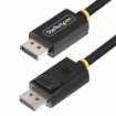 Picture of Startech.Com 2m Displayport 2.1 Cable, Vesa Certified DP40 Displayport Cable w/UHBR10/HDR/HDCP 2.2, 8K 60Hz/4K 144Hz W/Dsc 1.2a, 40Gbps, Dp 2.1 Cable, Uhd Monitor Cord, M/M - DP21-2M-DP40-CABLE