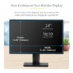 Picture of Startech.Com 24-Inch 16:10 Computer Monitor Privacy Screen, Hanging Acrylic Filter, Quick-Install Security Shield, Monitor Screen Protector, +/- 30 Deg. View, Glossy - 2461A-PRIVACY-SCREEN