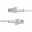 Picture of Startech.Com 10m White CAT8 Ethernet Cable, Snagless RJ45, 25G/40G, 2000MHz, 100W Poe++, S/Ftp, 26AWG Pure Bare Copper Wire, Lszh, Shielded Network Patch Cord W/Strain Reliefs, Fluke Channel Tested - NLWH-10M-CAT8-PATCH