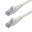 Picture of Startech.Com 12m White CAT8 Ethernet Cable, Snagless RJ45, 25G/40G, 2000MHz, 100W Poe++, S/Ftp, 26AWG Pure Bare Copper Wire, Lszh, Shielded Network Patch Cord W/Strain Reliefs, Fluke Channel Tested - NLWH-12M-CAT8-PATCH
