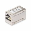 Picture of Startech.Com Shielded RJ45 Coupler, Inline Cat6a Coupler, Female To Female (F/F) T568B Pinout, Shielded Ethernet Cable Extension - IN-CAT6A-COUPLER-S1