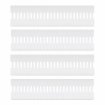 Picture of Startech.Com 3.5in (9cm) Cable Labels, 100 Pack, White, Hook-To-Hook Fastener Cable Tags, Write-On Cord Labels for Cable Management, Cord Identification Tags - Cable-Tag-Hlwh