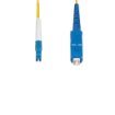 Picture of Startech.Com 3m (9.8ft) Lc To Sc (Upc) OS2 Single Mode Simplex Fiber Optic Cable, 9/125Μm, 40G/100G, Bend Insensitive, Low Insertion Loss - Lszh Fiber Jumper Cord - SPSMLCSC-OS2-3M