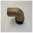 Volvo Penta Groco Brass Marine 90 Degree Pipe Elbow - 21298806 product image