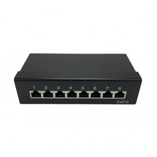 Goobay 96105 CAT 6 Patch Panel - Mini/Office - 8 Port product image