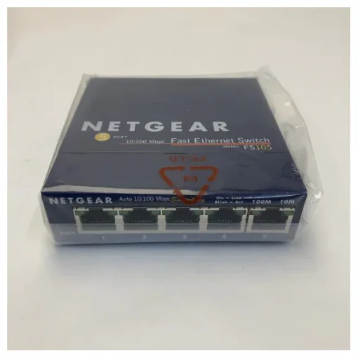 Netgear 5-Port 10/100 Fast Ethernet Unmanaged Switch product image