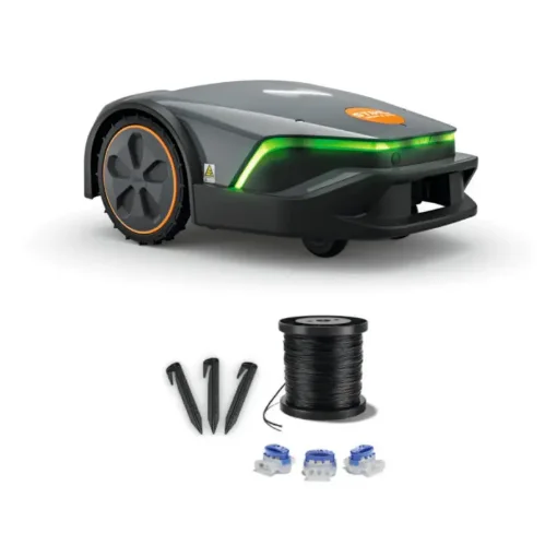 Pack Stihl Imow 5 Evo Robotic Lawn Mower - 1500m² + Installation Kit 400m Wire and Pegs product image