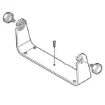 Raymarine R70147 A65 Chartplotter Mounting Bracket with Knobs product image
