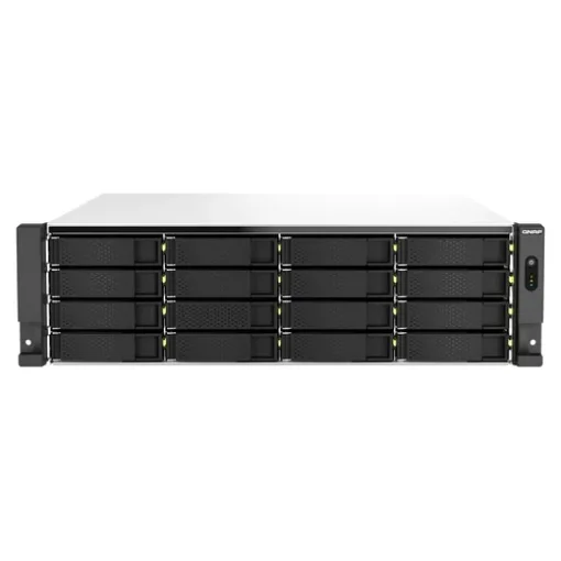 Picture of Qnap TS-H2287XU-RP Nas Rack (3U) Intel Xeon E E-2378 64 Gb DDR4 0 Tb Quts Hero Black, White - Tsh2287xurpe237864g