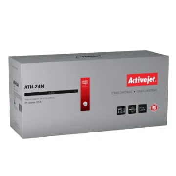 Picture of Activejet ATH-24N Toner (Replacement for Hp 24A Q2624A; Supreme; 3000 Pages; Black) - ATH-24N