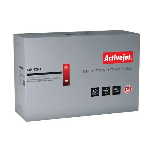 Picture of Activejet ATH-42NX Toner (Replacement for Hp 42X Q5942X; Supreme; 20000 Pages; Black) - ATH-42NX