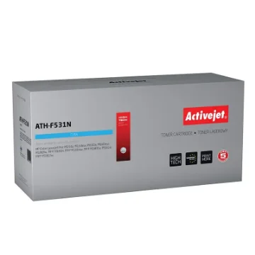 Picture of Activejet ATH-F531N Toner (Replacement for Hp 205A CF531A; Supreme; 900 Pages; Cyan) - ATH-F531N
