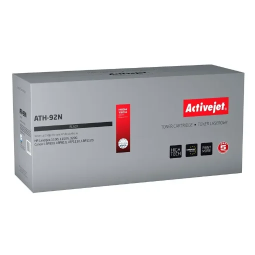 Picture of Activejet ATH-92N Toner (Replacement for Hp 92A C4092A, Canon Ep-22; Supreme; 3100 Pages; Black) - ATH-92N