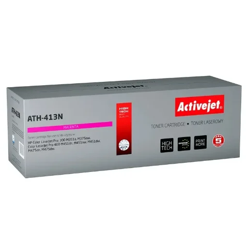 Picture of Activejet ATH-413N Toner (Replacement for Hp 305A CE413A; Supreme; 2600 Pages; Magenta) - ATH-413N