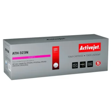Picture of Activejet ATH-323N Toner (Replacement for Hp 128A CE323A; Supreme; 1300 Pages; Magenta) - ATH-323N