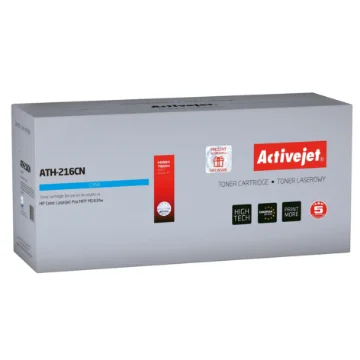 Picture of Activejet ATH-216CN Toner Cartridge for Hp Printers, Replacement Hp 216A W2411A; Supreme; 850 Pages; Blue, with Chip - ATH-216CN Chip