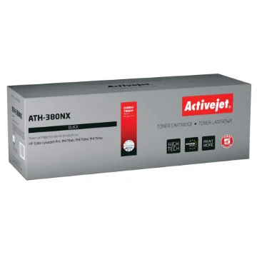 Picture of Activejet ATH-380NX Toner (Replacement for Hp CF380X; Supreme; 4400 Pages; Black) - ATH-380NX