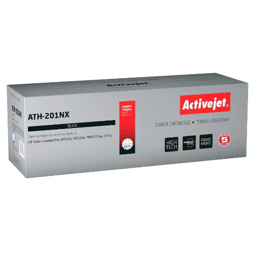 Picture of Activejet ATH-201NX Toner (Replacement for Hp 201X CF400X; Supreme; 2800 Pages; Black) - ATH-201NX