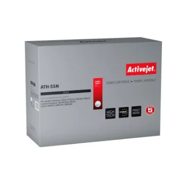 Picture of Activejet ATH-55N Toner (Replacement for Hp 55A CE255A, Canon Crg-724; Supreme; 6000 Pages; Black) - ATH-55N