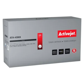 Picture of Activejet ATH-49NX Toner (Replacement for Hp 49X Q5949X, Canon CRG-708H; Supreme; 6000 Pages; Black) - ATH-49NX