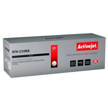 Picture of Activejet ATH-210NX Toner (Replacement for Hp 131X CF210X, Canon CRG-731BH; Supreme; 2400 Pages; Black) - ATH-210NX