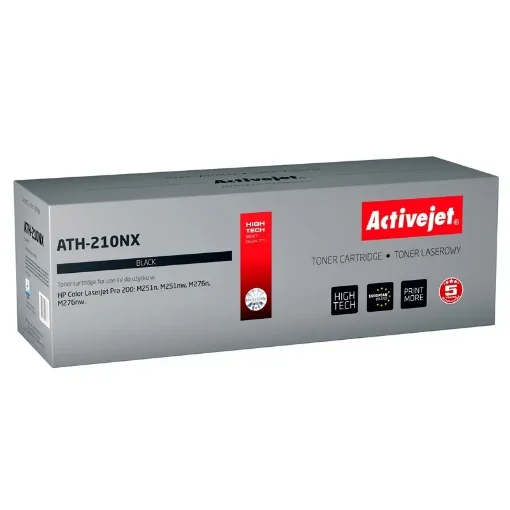 Picture of Activejet ATH-210NX Toner (Replacement for Hp 131X CF210X, Canon CRG-731BH; Supreme; 2400 Pages; Black) - ATH-210NX