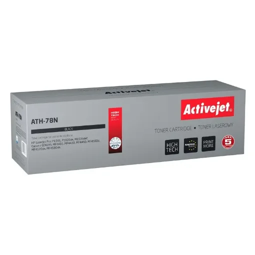 Picture of Activejet ATH-78N Toner (Replacement for Hp 78A CE278A, Canon Cgr-728; Supreme; 2500 Pages; Black) - ATH-78N