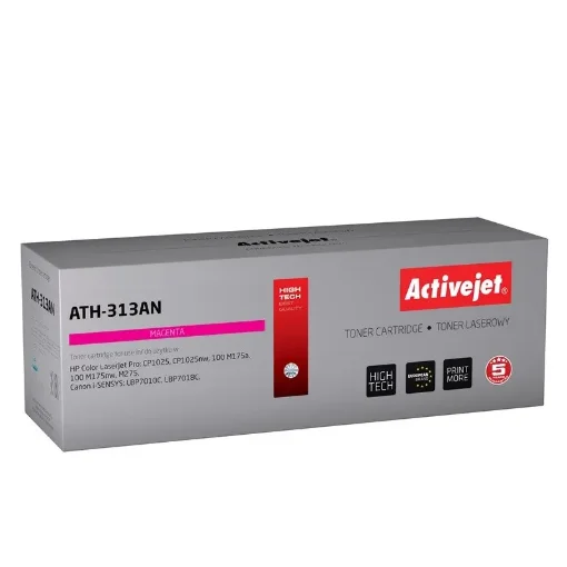 Picture of Activejet ATH-313AN Toner (Replacement for Hp 126A CE313A, Canon CRG-729M; Premium; 1000 Pages; Magenta) - ATH-313AN