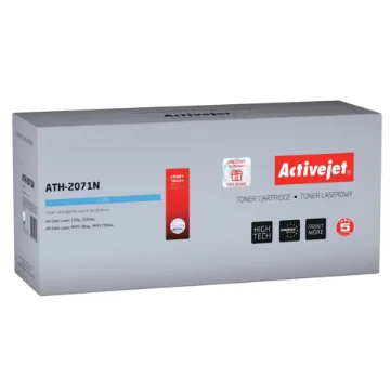 Picture of Activejet ATH-2071N Toner (Replacement for Hp 117A 2071A; Supreme; 700 Pages; Cyan) - ATH-2071N