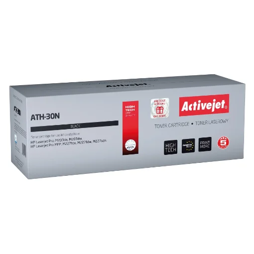 Picture of Activejet ATH-30N Toner (Replacement for Hp 30A CF230A; Supreme; 1600 Pages; Black) - ATH-30N