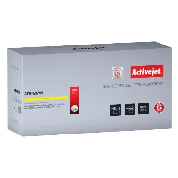Picture of Activejet ATB-426YN Toner (Replacement for Brother TN-426Y; Supreme; 6500 Pages; Yellow) - ATB-426YN