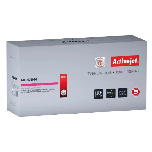 Picture of Activejet ATB-426MN Toner (Replacement for Brother TN-426M; Supreme; 6500 Pages; Magenta) - ATB-426MN