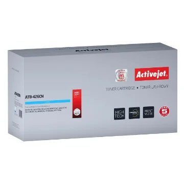 Picture of Activejet ATB-426CN Toner (Replacement for Brother TN-426C; Supreme; 6500 Pages; Cyan) - ATB-426CN